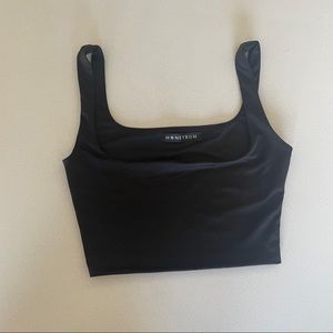 Honeybum Square Neck Crop Tank